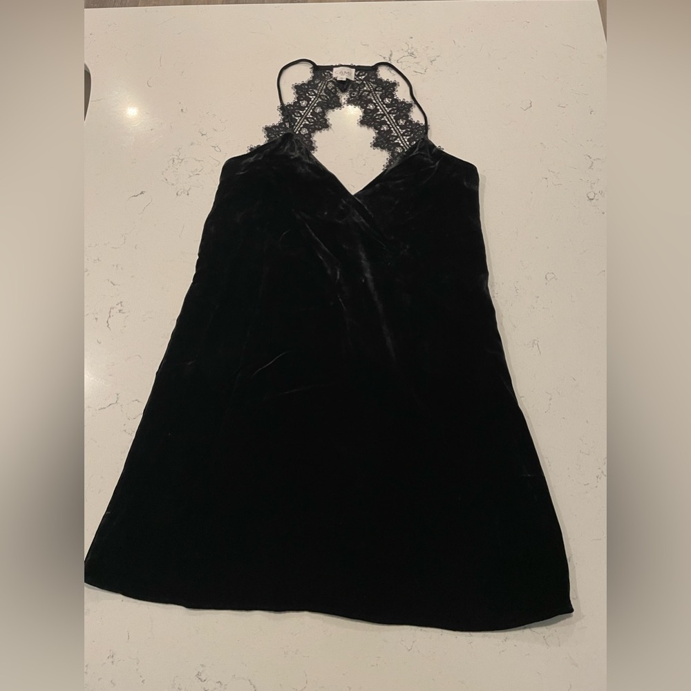 Cami NYC Black Lace Mini Dress